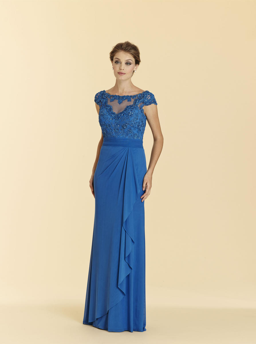 Rina Di Montella 2025 Lace Evening Dress French Novelty