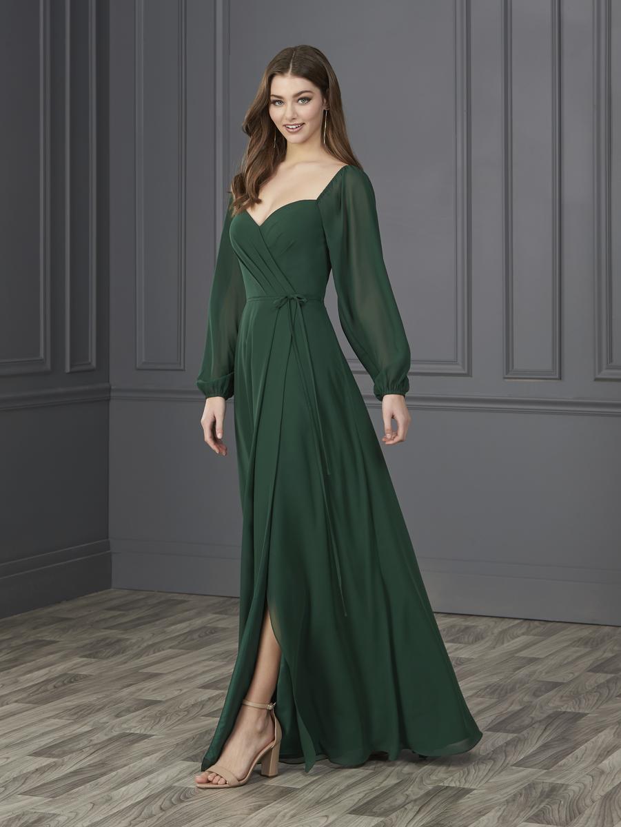 French Novelty Christina Wu Celebration 22124 Elegant Long Sleeve Gown