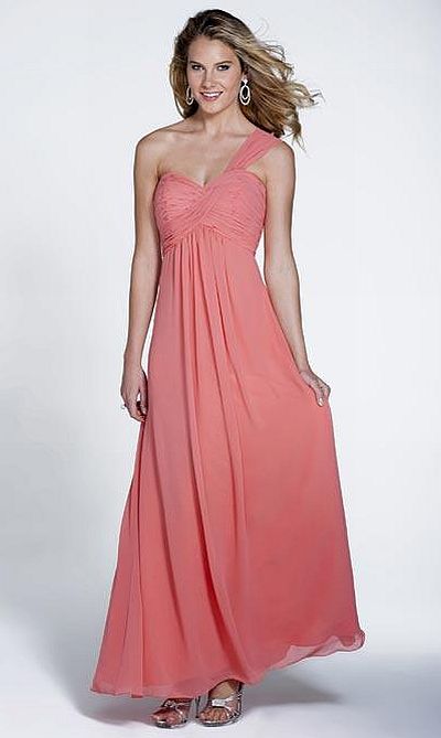 Christina Wu 22499 Long Chiffon Bridesmaid Dress By House Of Wu French Novelty