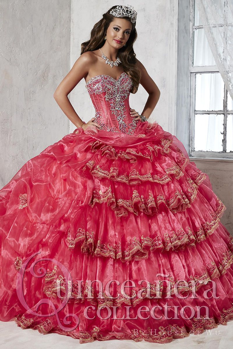 French Novelty House Of Wu Quinceanera Dress