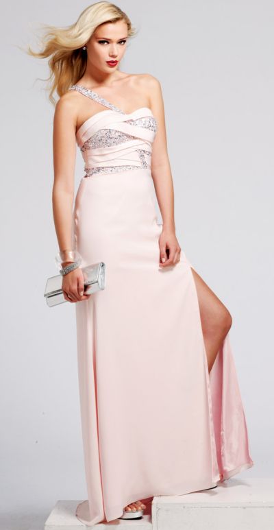 Celebrity Inspired Dresses on Faviana Celebrity Inspired Silky Chiffon Prom Dress 6802 Image