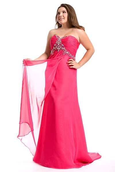 Fashion  Size Party Dresses on 2012 Plus Size Prom Dresses Party Time Plus Gown 6822 Image