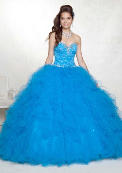 Vizcaya 88051 Quinceanera Dress With Removable Skirt: French Novelty