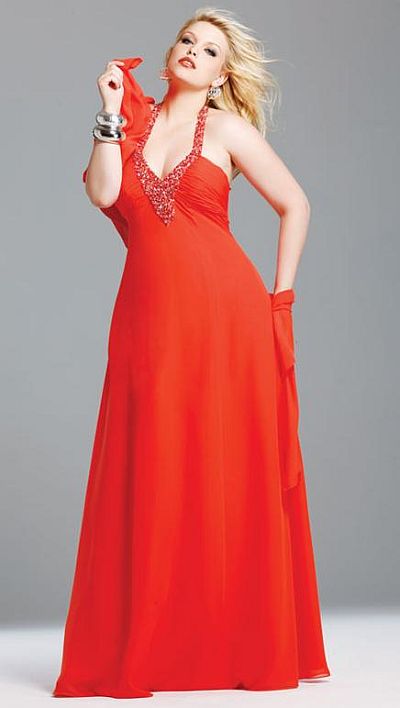 Formal Dresses  Size on Faviana Plus Size Formal Dress 9155 Image