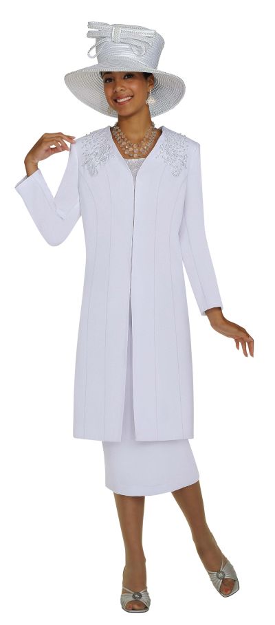 Gmi G3813 Womens Church Suit With Long Jacket: French Novelty