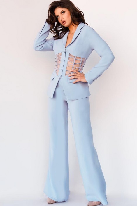 Dressy pant suits for prom best sale