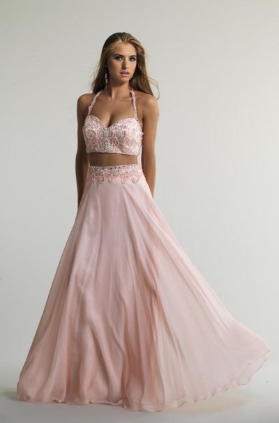 Bare Midriff Prom Dresses