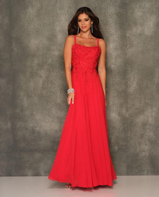 Dave and johnny red best sale prom dress