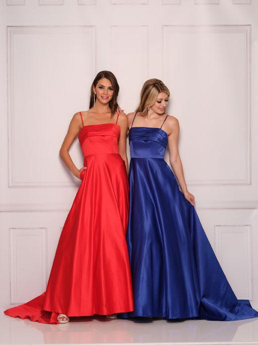 French Novelty: Dave and Johnny 11078 A-Line Prom Dress with Pockets