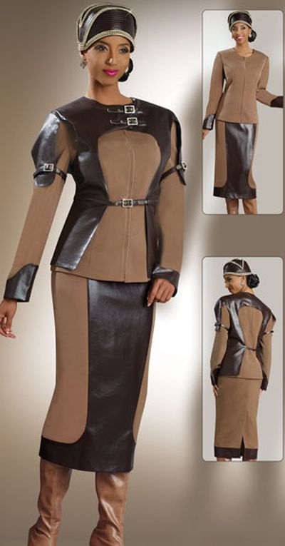 womens dress leather suits