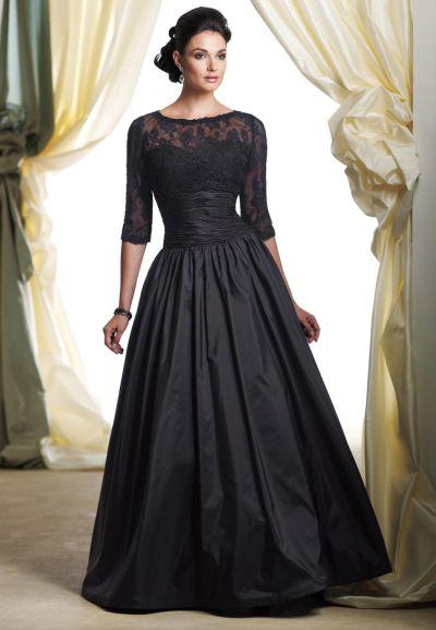 Montage Boutique 113951 Taffeta and Lace Ball Gown with Bolero: French ...