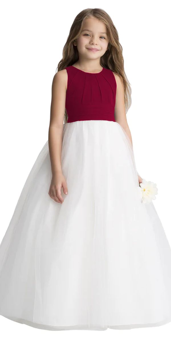 Bill Levkoff Chiffon Flower Girl Dresses