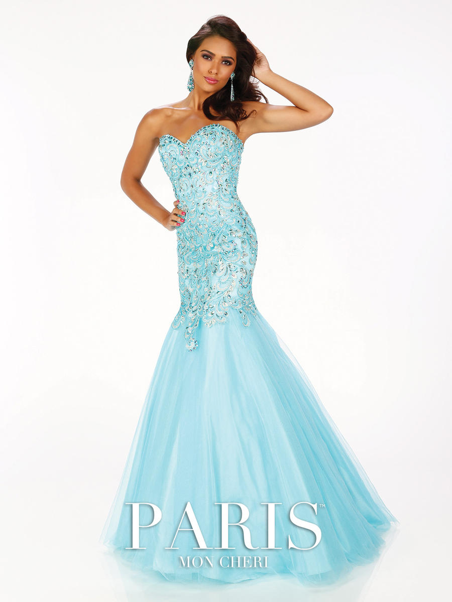 Mon Cheri Paris 116740 Mermaid Prom Dress: French Novelty