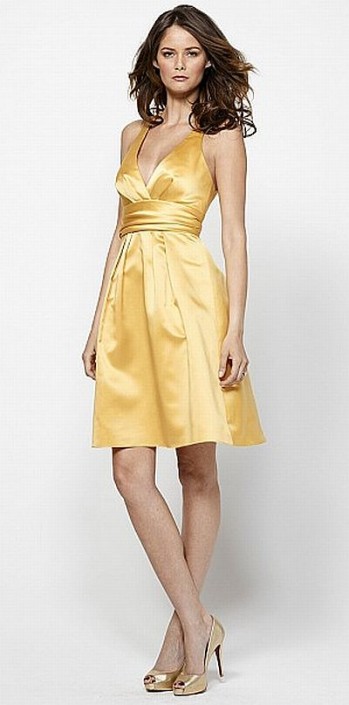 Goldenrod Bridesmaid Dresses