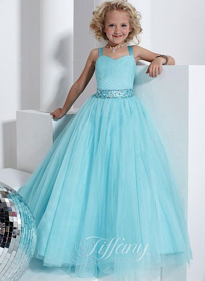 Tiffany Princess 13315 Girls Pageant Dress: French Novelty