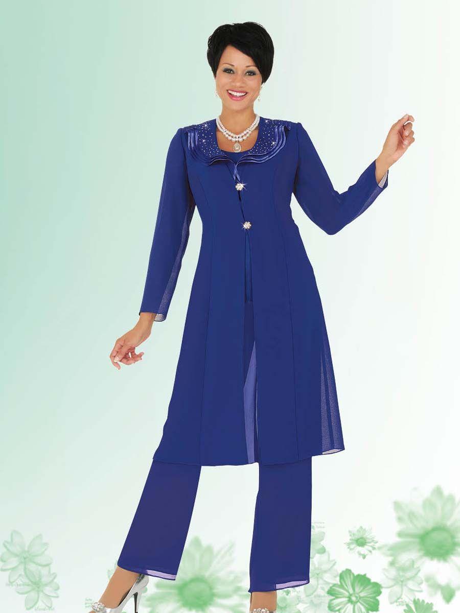 Misty Lane by Ben Marc 13581 Womens 3pc Pant Suit: French Novelty