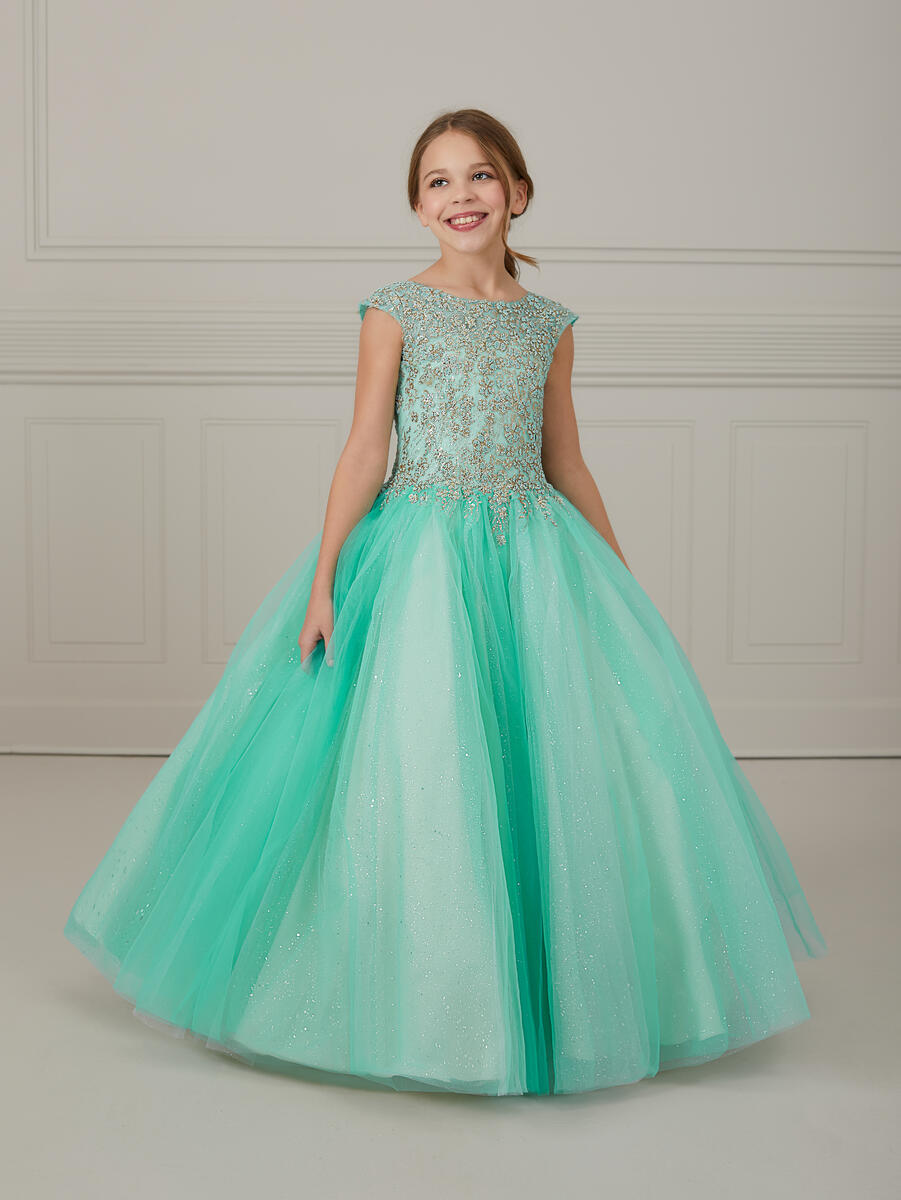 French Novelty: Christina Wu Princess 13647 Girls Charming Pageant Dress