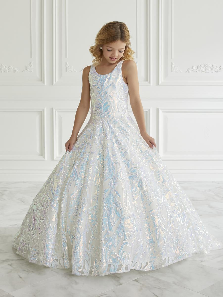 Christina Wu Princess 13660 Girls Liquid Sequin Gown