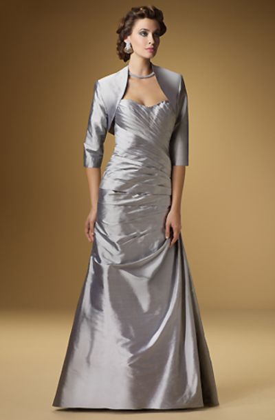 Rina di Montella 1510 Silk Shantung Mother of the Bride Dress - French ...