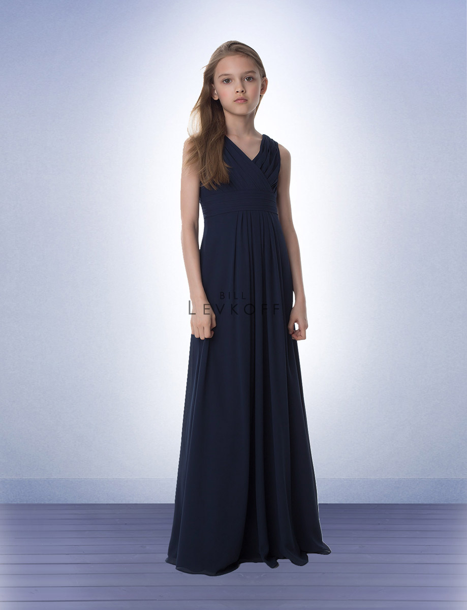 Bill Levkoff WREN 15402 Sleeveless Junior Bridesmaid Dress