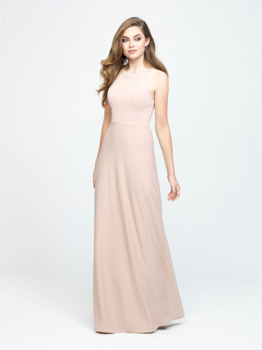 crepe bridesmaid dresses