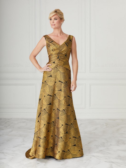 brocade mother of the bride dresses