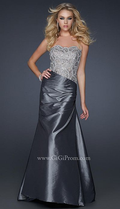 platinum party dresses