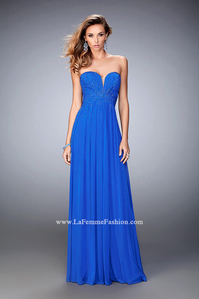 La Femme 21836 Alluring Prom Gown - French Novelty