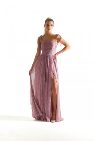 Morilee 21852 Feminine Pleated Shimmer Bridesmaid Dress