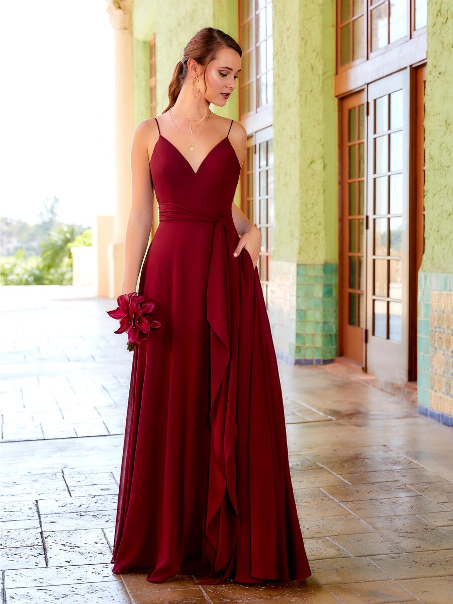 Flowing bridesmaid dresses sale