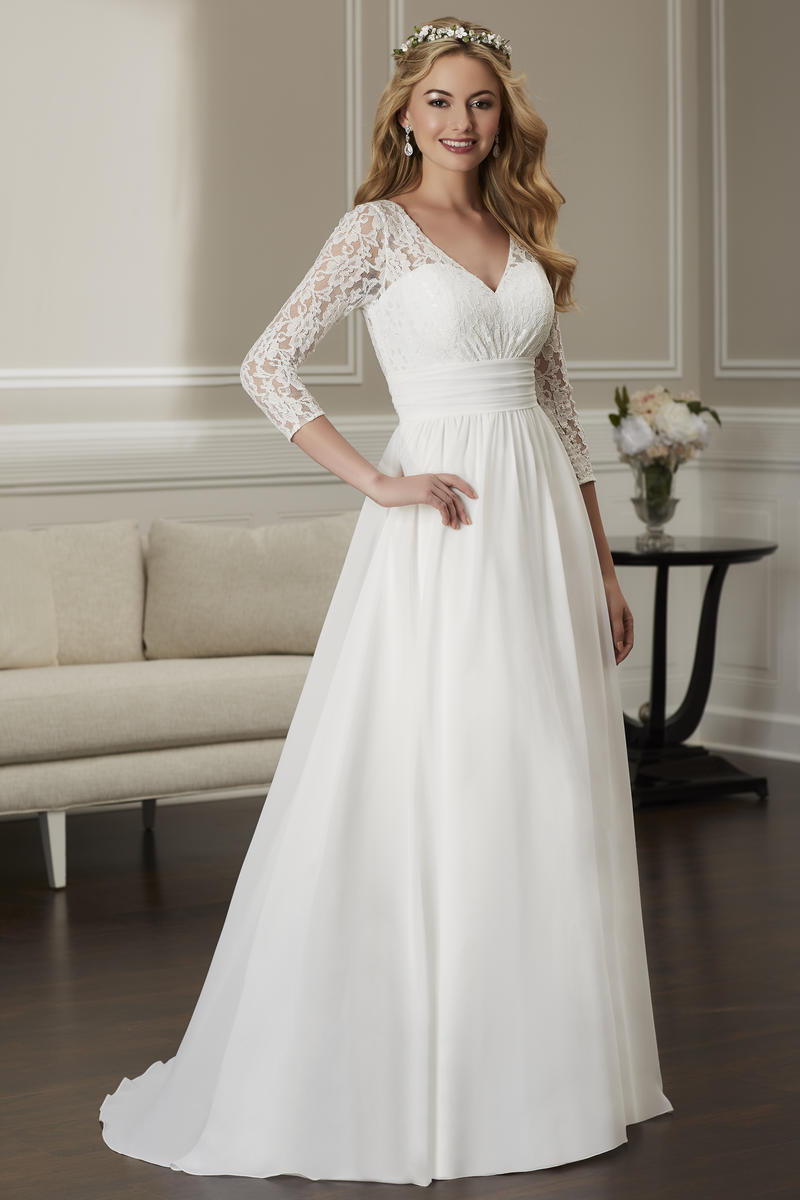 Christina Wu 22900 Destination Wedding Dress French Novelty