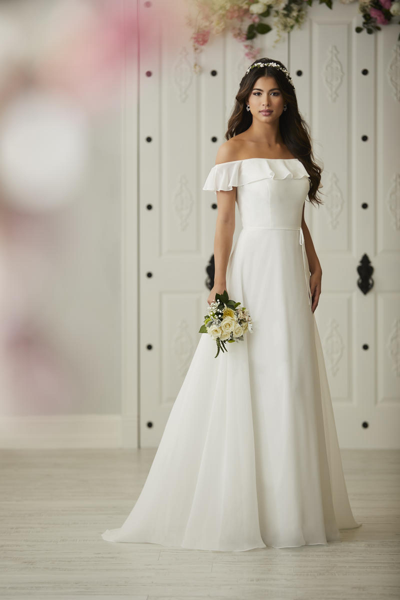 Christina Wu 22932 Ruffle Casual Wedding Dress French Novelty