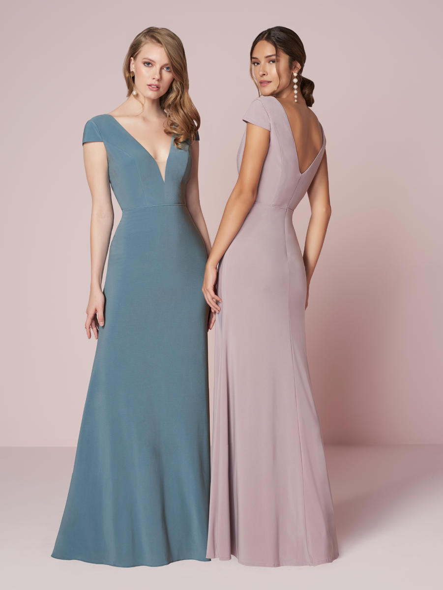 jersey bridesmaid dress