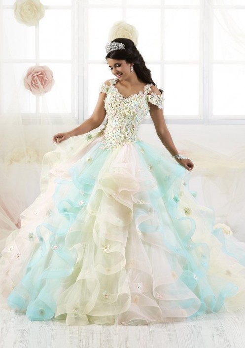 colorful quinceanera dresses