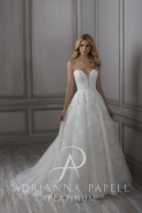 adrianna papell wedding dresses