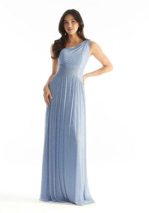 Morilee 31240 Shimmer Grecian One Shoulder Gown