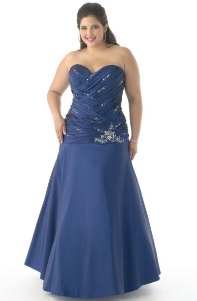 Mystique Ruched and Beaded Prom Dress 3146: French Novelty