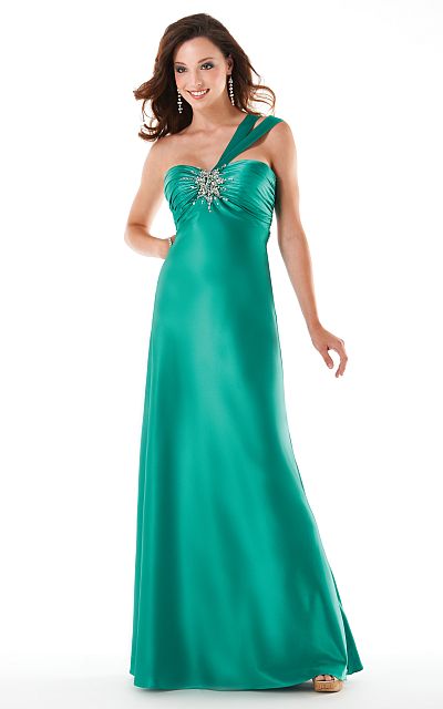 Mystique Elegant Prom Dress with Sexy Open Back 3243: French Novelty
