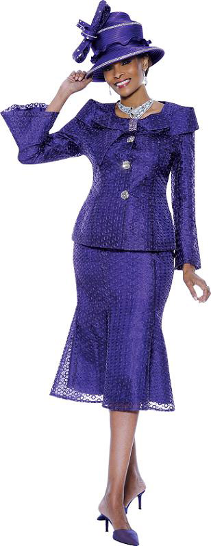 Susanna 3462 Womens Lace Church Suit: French Novelty