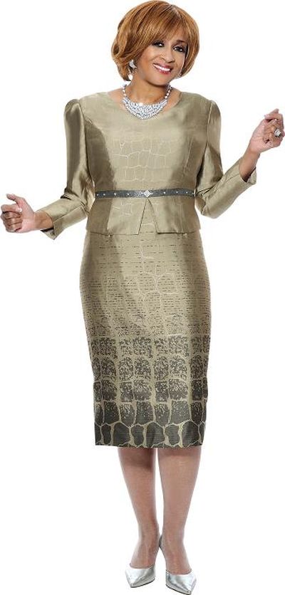 Dorinda Clark Cole 3468 Church Dress: French Novelty