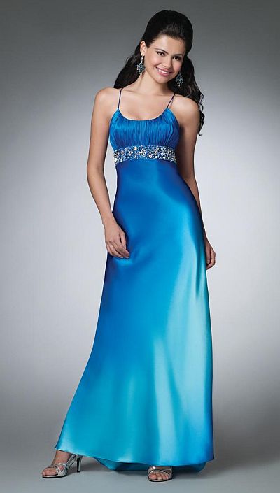 2012 Prom  Dresses  Alfred Angelo Glacier Blue Prom  Dress  