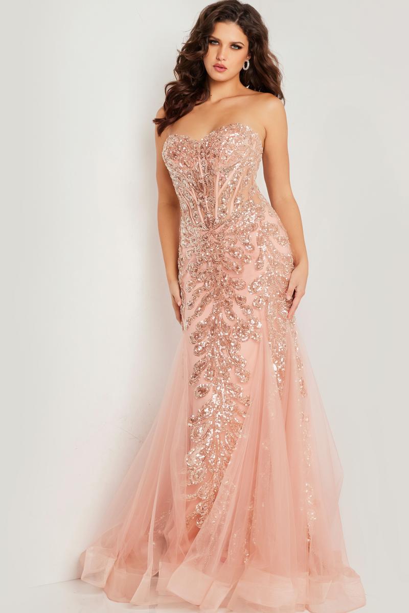 Jovani Lace Mermaid Prom Dresses