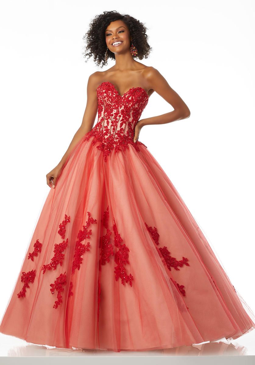 French Novelty: Morilee 42005 Corset Prom Ball Gown