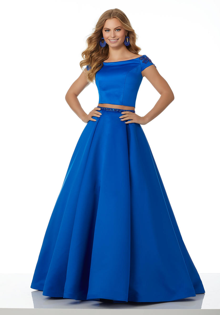 Mori lee 2 piece prom dress hotsell