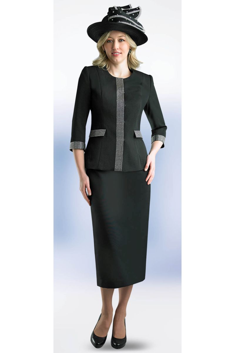 French Novelty Lily and Taylor 4584 Ladies Beautiful Church Suit