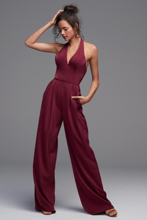 adrianna papell one shoulder jumpsuit plus size