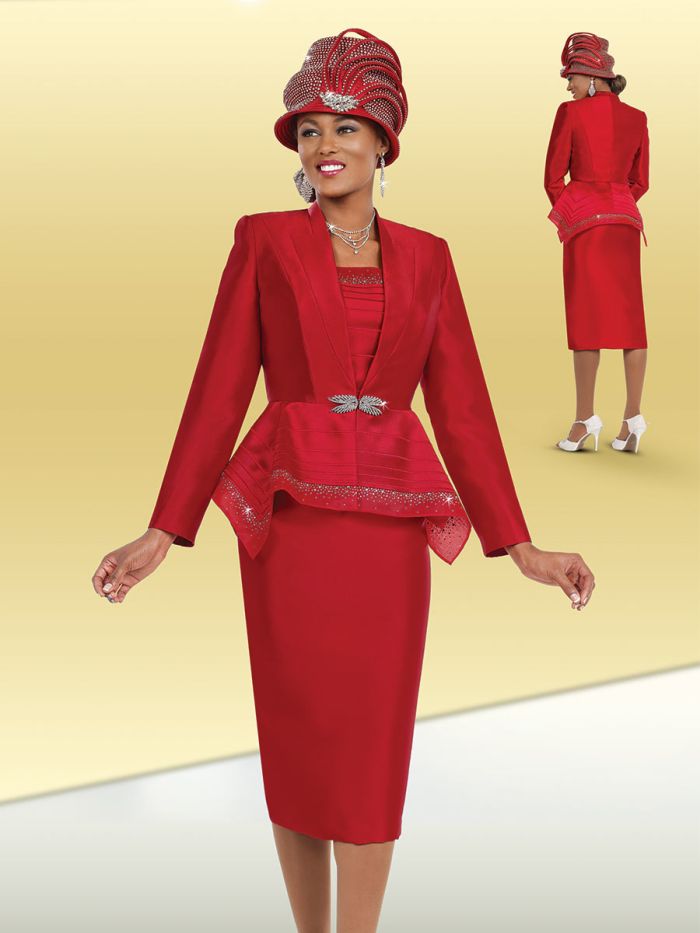 Ben Marc 48036 Womens Flattering Church Suit: French Novelty