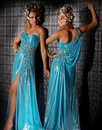 goddess evening gown