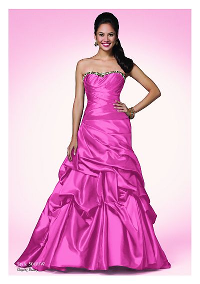 Alfred Angelo Disney Luxe Taffeta Prom Ball Gown 5018: French Novelty