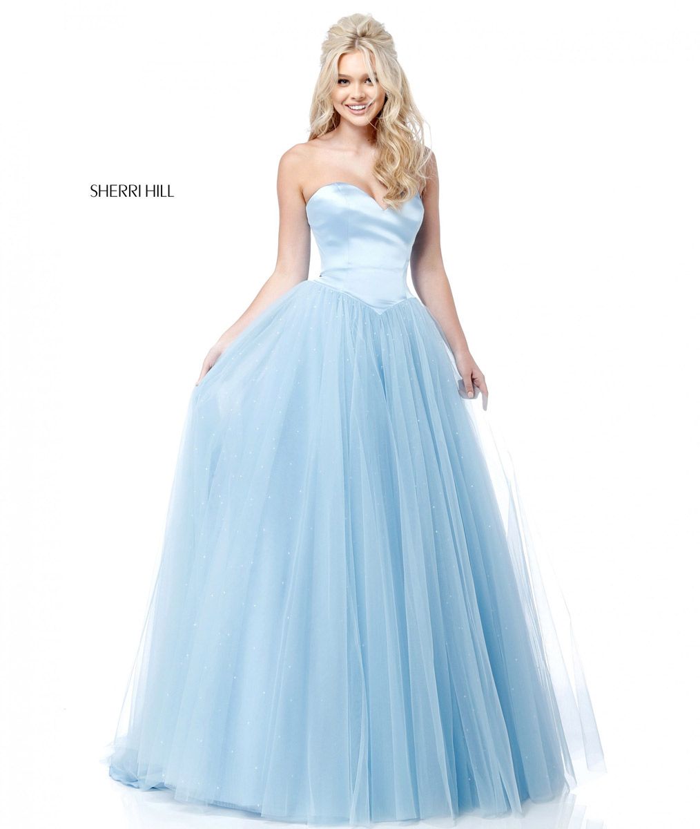 Sherri Hill 51728 Sweetheart Princess Ball Gown  French 